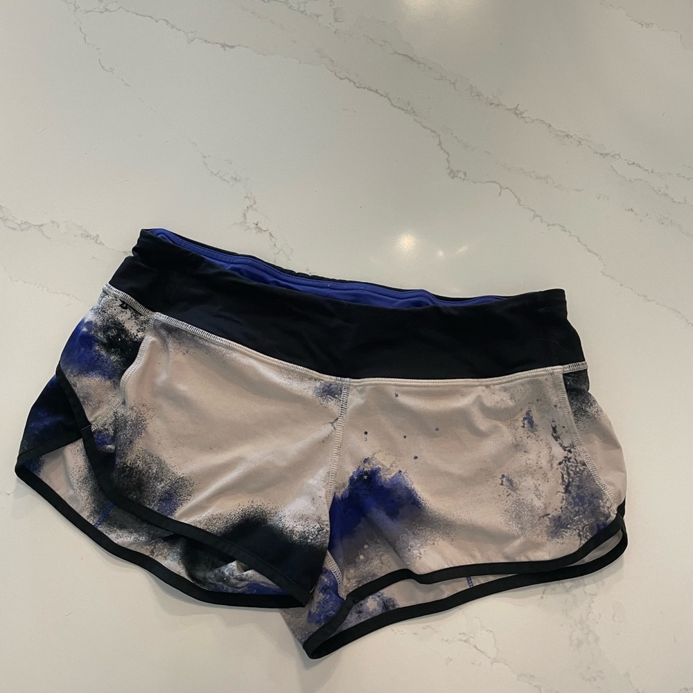 Lululemon 2.5 inch speed up shorts